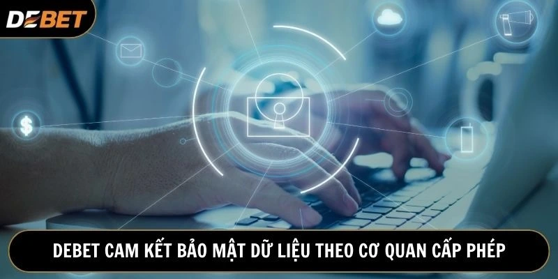 Debet cam kết bảo mật dữ liệu đúng với giấy phép quy định
